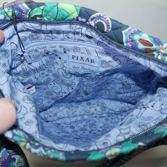 Vera Bradley X Toy Story Andy's Room Disney Triple Zip Hipster Compartment Cross - Picture 6 of 8